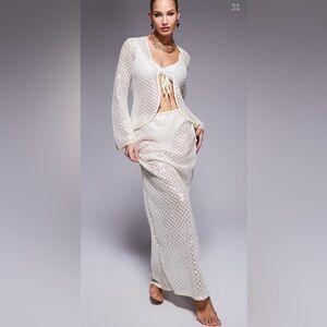 ASOS SOUTH BEACH TIE SEQUIN SET